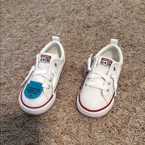 Converse Kids White Sneakers
